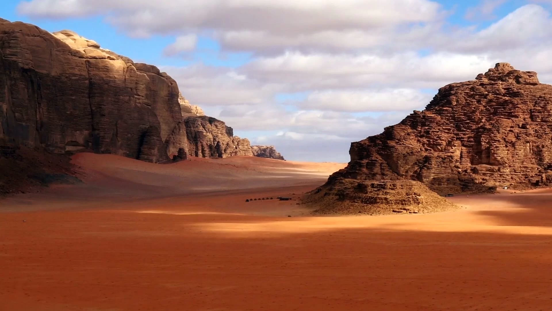 Filming on Jordan