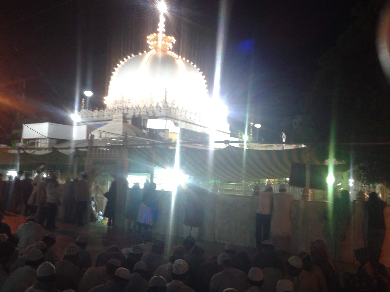 Shooting at Ajmer Dargah for Haji bacpackers