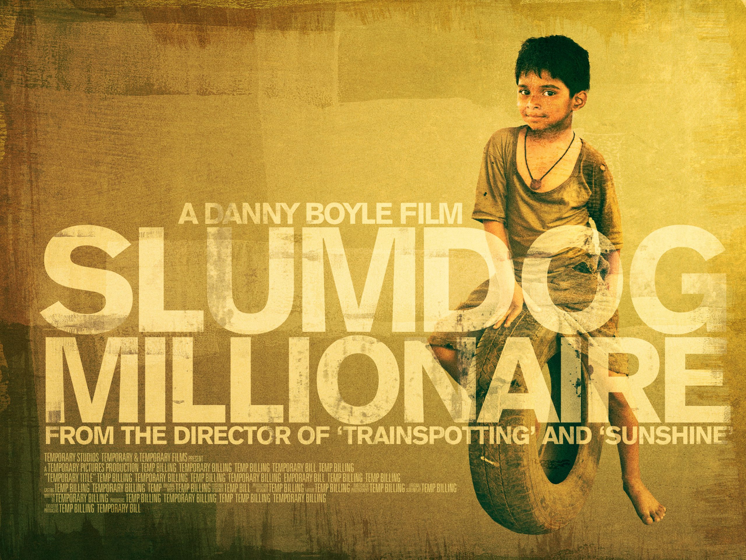 Slumdog Millionaire shot in India showcasing Hollywood film production with Indian locations and crews
