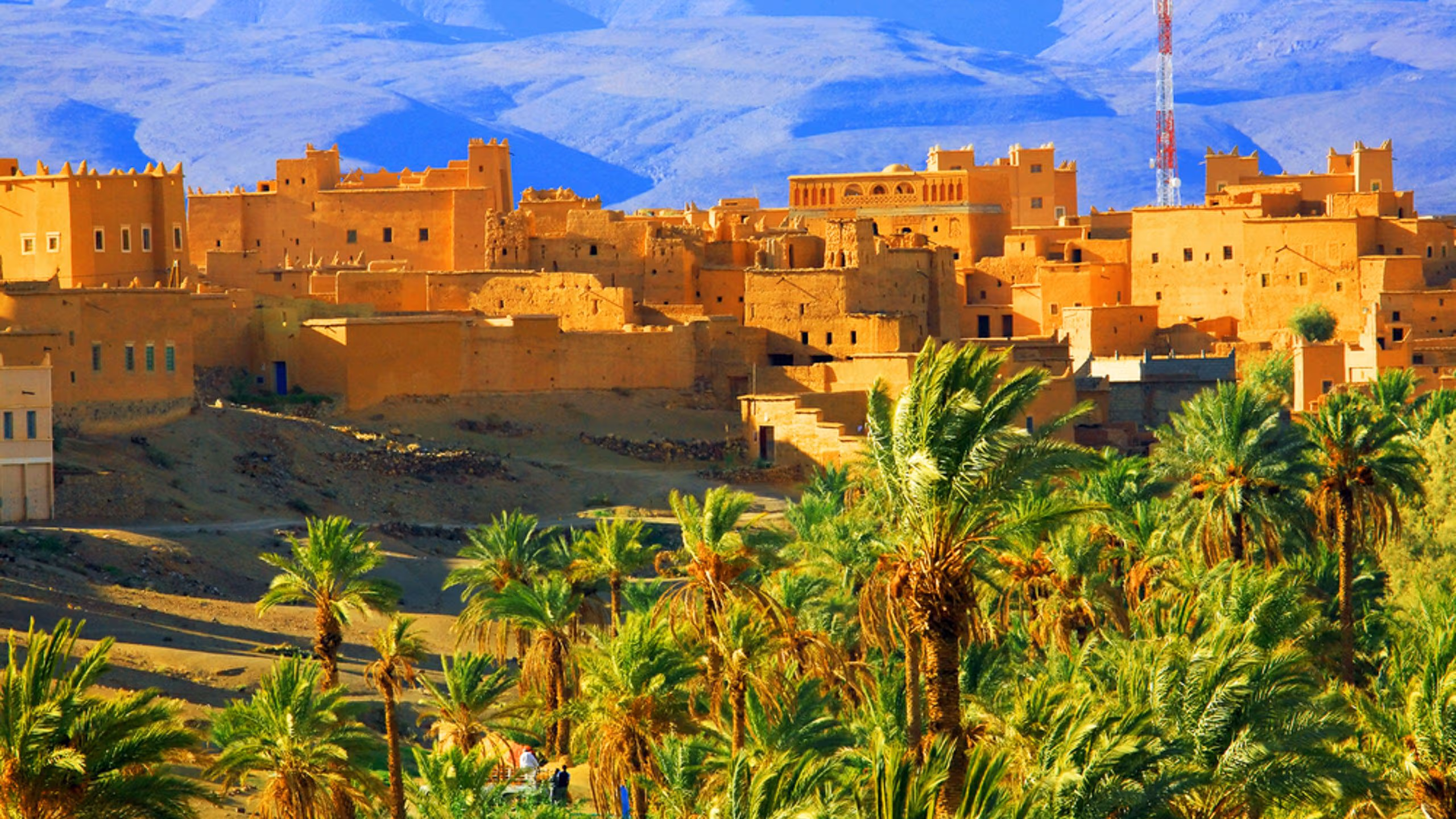 Line producer in Morocco managing shoots across ancient regions of Morocco with kasbahs, desert landscapes, and historic architecture in North Africa