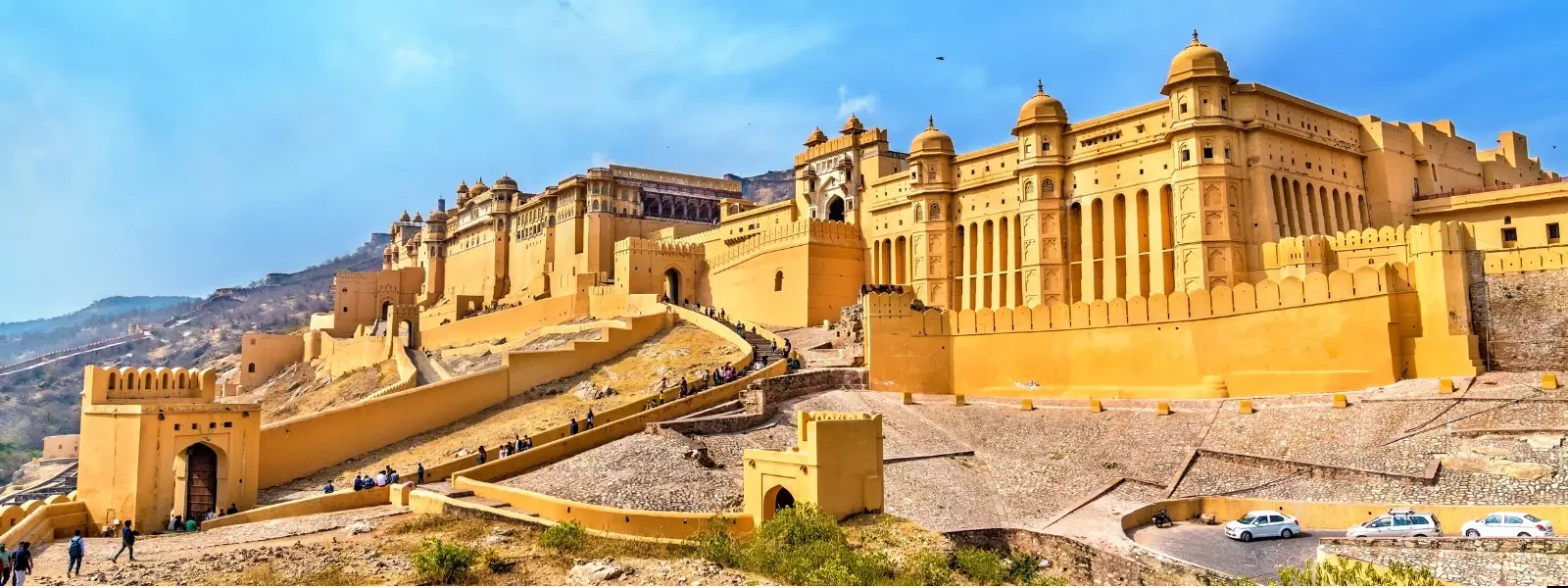 Historic Indian fort symbolising India’s nationwide line production network