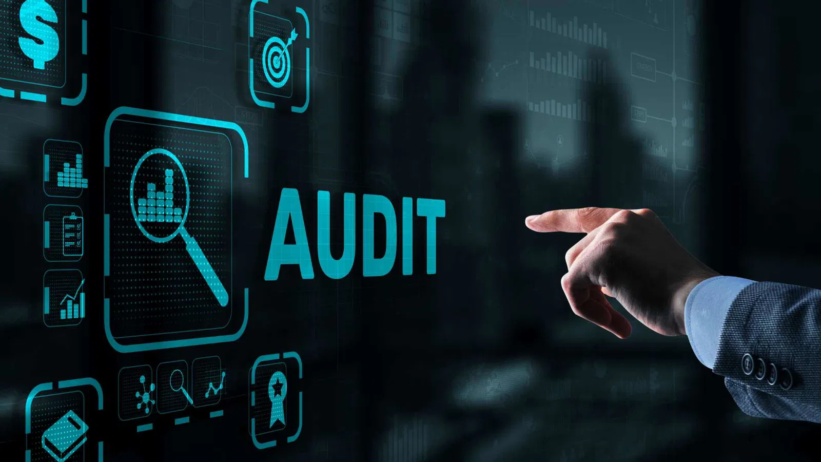 Diagram showing production accounting architecture with cost coding systems, multi-currency tracking, audit compliance layers, and global budget consolidation workflows.